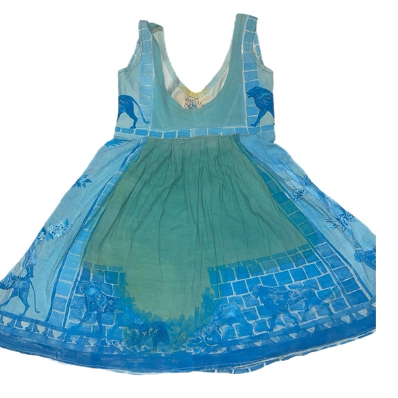 ✨ Hand- Painted + Handmade  Dress ✨ - Picture 2 of 5